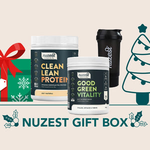 New Year's Special Nuzest Gift Box (Clean Lean Protein & Greens Pack)